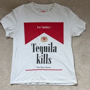 Los Sundays White Graphic T-Shirt